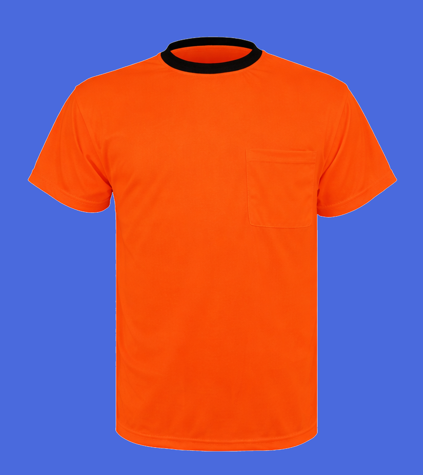 Blue Collar Dreamin Work Like a Dog high visibility construction t-shirt