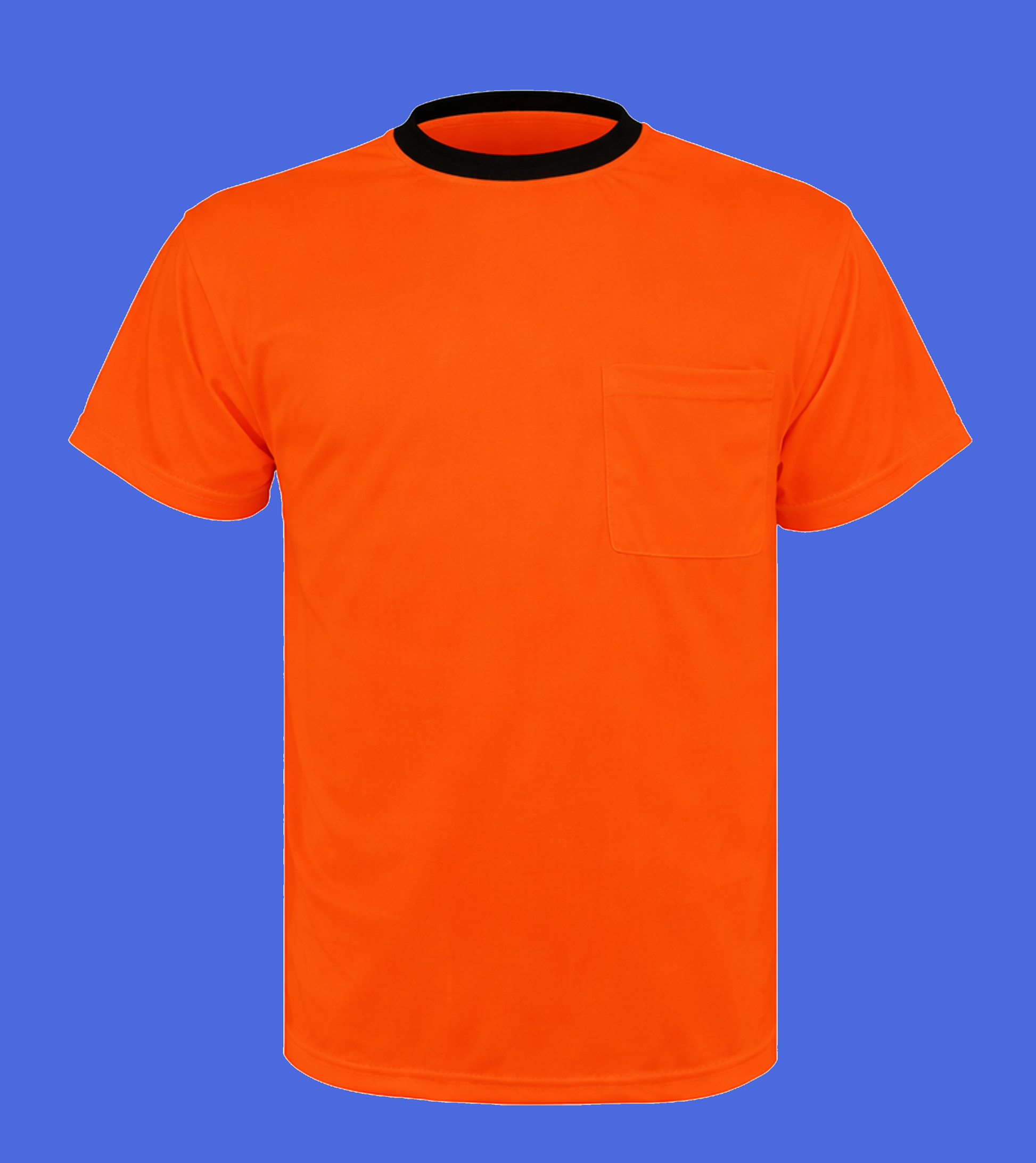 Blue Collar Dreamin Work Like a Dog high visibility construction t-shirt