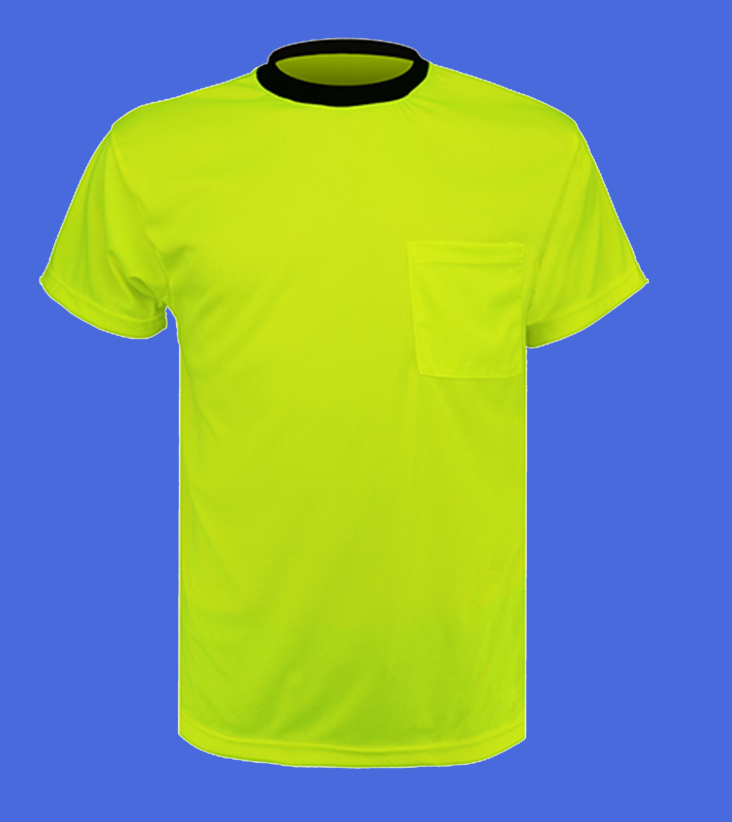 Blue Collar Dreamin Work Like a Dog high visibility construction t-shirt